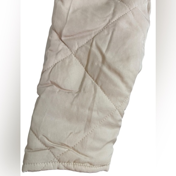 ⭐️HOST PICK⭐️BLANK NYC Warm Hearts Quilted Faux Shearling Coat Lt Beige L✨NWT✨ - Picture 8 of 15